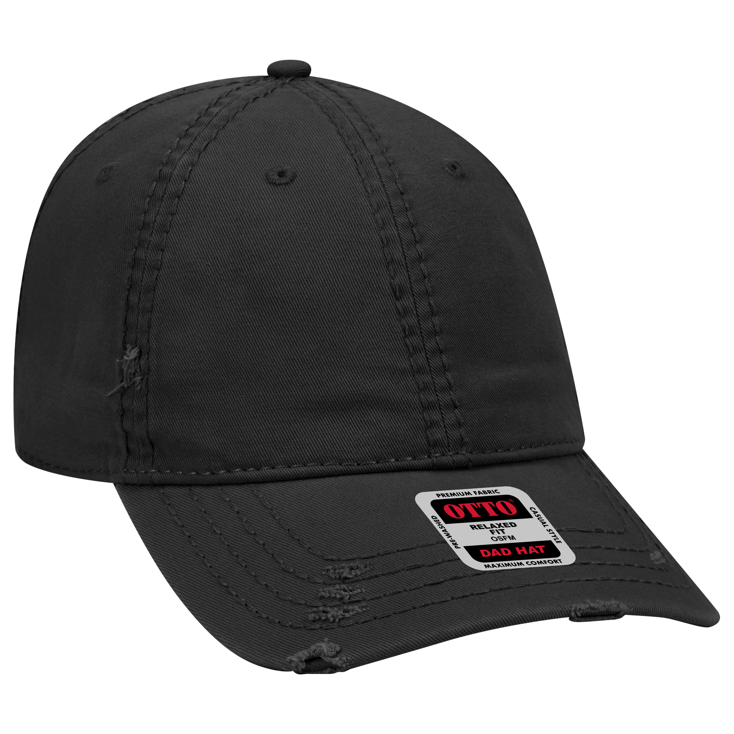 OTTO CAP 6 Panel Low Profile Dad Hat