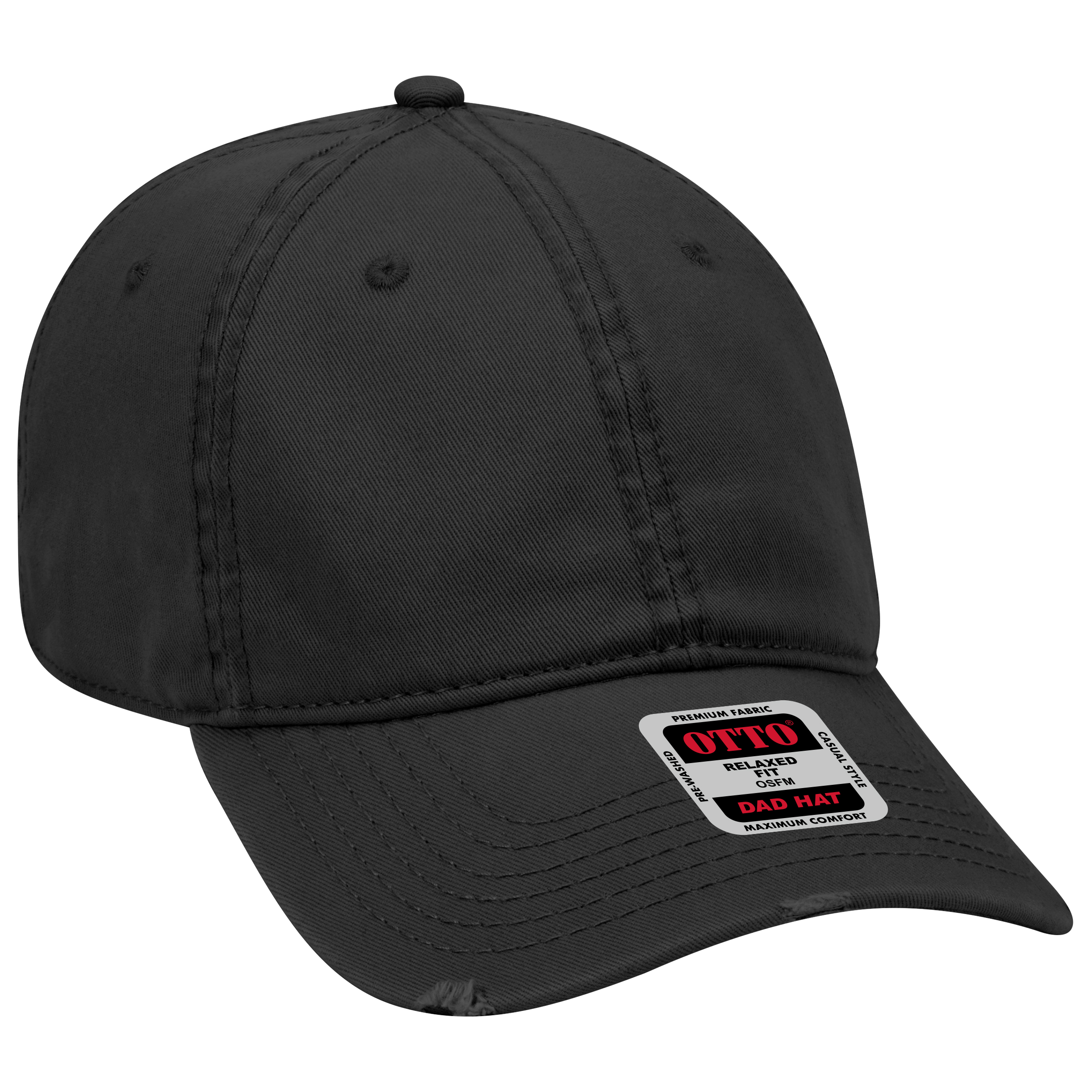 OTTO CAP 6 Panel Low Profile Dad Hat