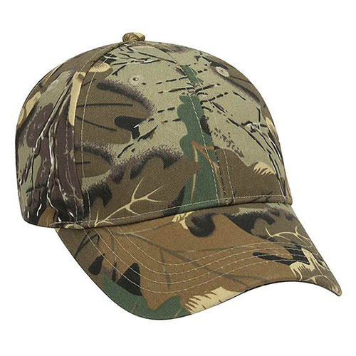 OTTO CAP® Camouflage Young Adult 6 Panel Low Profile Baseball Cap
