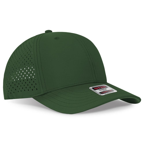 OTTO CAP® OTTO COMFY FIT® 6 Panel Mid Profile Perforated Baseball Cap