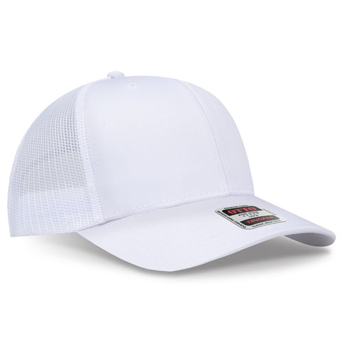 OTTO CAP® 6 Panel Mid Profile Mesh Back Trucker Hat