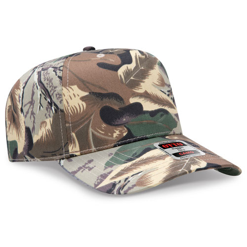 OTTO CAP® Camouflage 5 Panel Mid Profile Baseball Cap