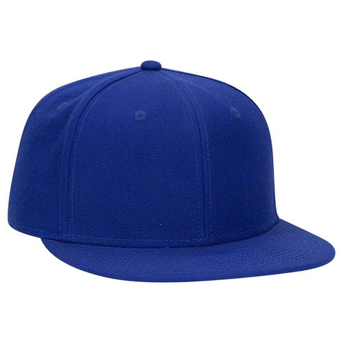 OTTO CAP® OTTO FIT® 6 Panel Pro Profile Flat Visor Baseball Cap