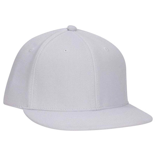 OTTO CAP® OTTO FLEX® Fitted 6 Panel Mid Profile Flat Visor Baseball Cap
