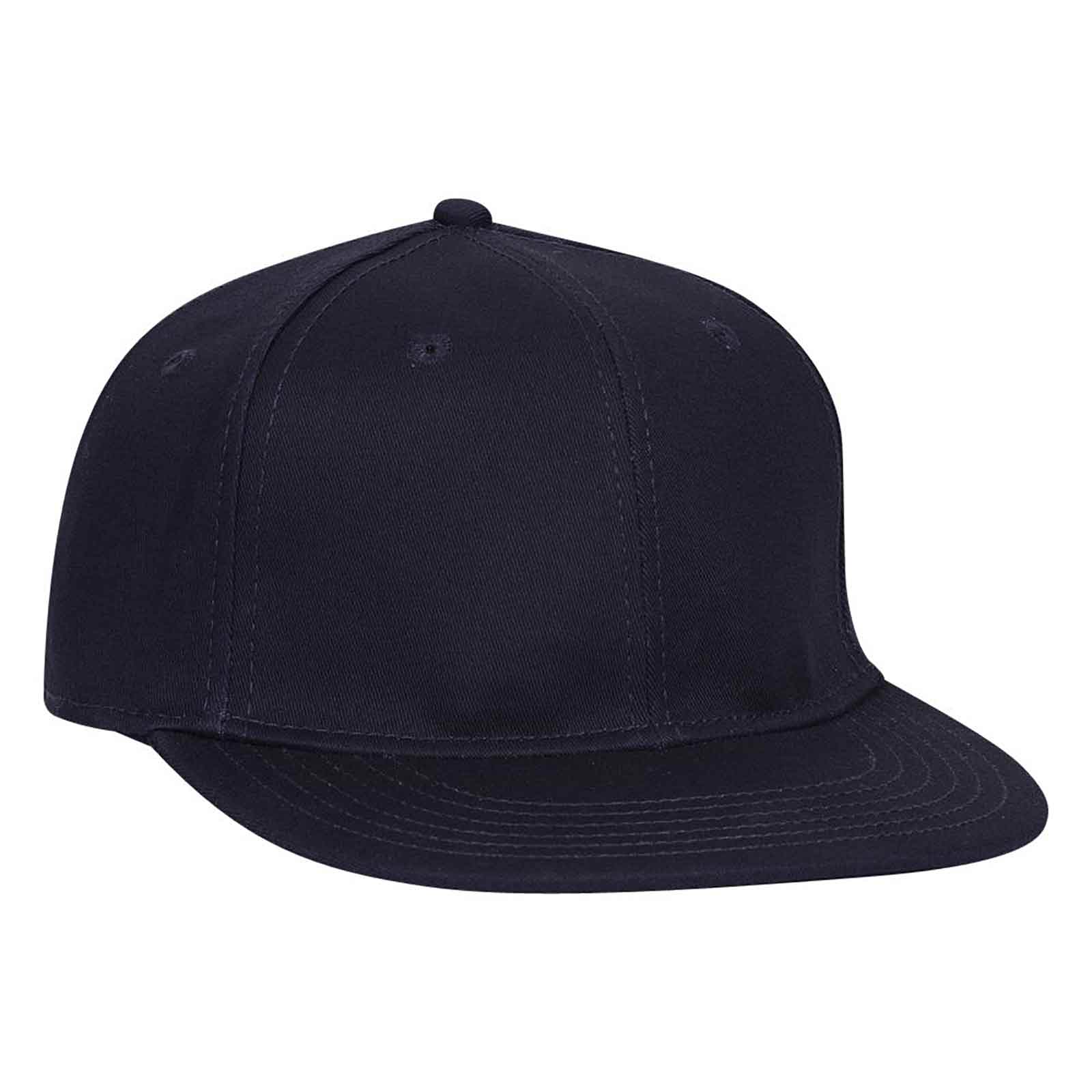 OTTO CAP "OTTO FLEX" 6 Panel Mid Profile Flat Visor Baseball Cap