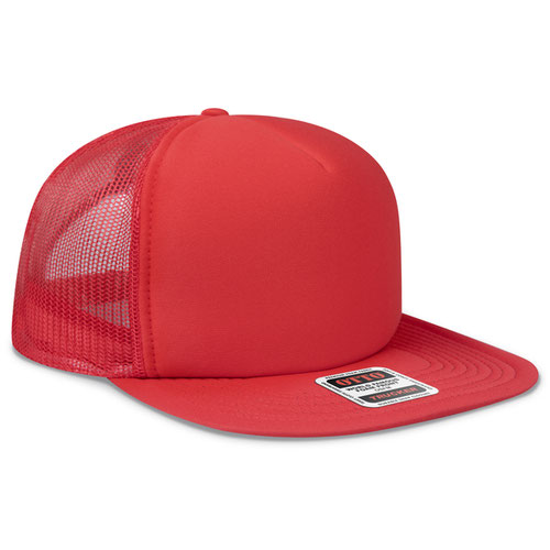 OTTO CAP® OTTO SNAP 5 Panel High Crown Mesh Back Trucker Snapback Hat