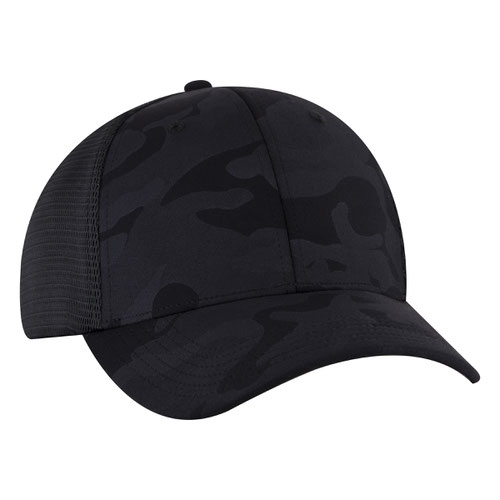 OTTO CAP "OTTO FLEX" Fitted 6 Panel Low Profile Mesh Back Trucker Hat