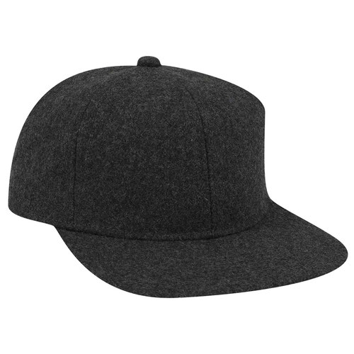 OTTO CAP® 6 Panel Mid Profile Flat Visor Strapback Hat