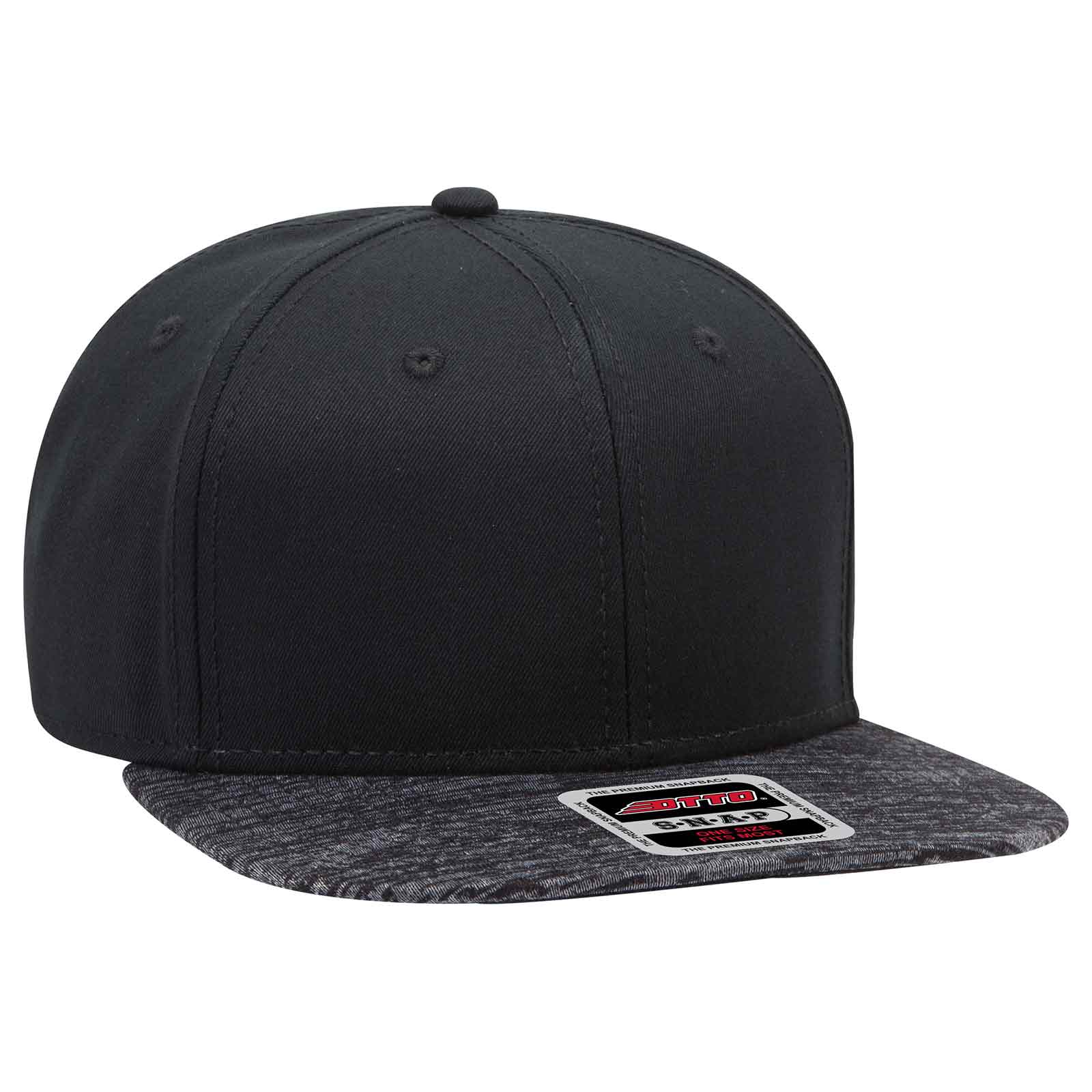 OTTO CAP "OTTO SNAP" 6 Panel Mid Profile Snapback Hat