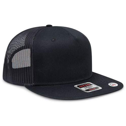OTTO CAP® OTTO SNAP 5 Panel Pro Style Mesh Back Trucker Snapback Hat