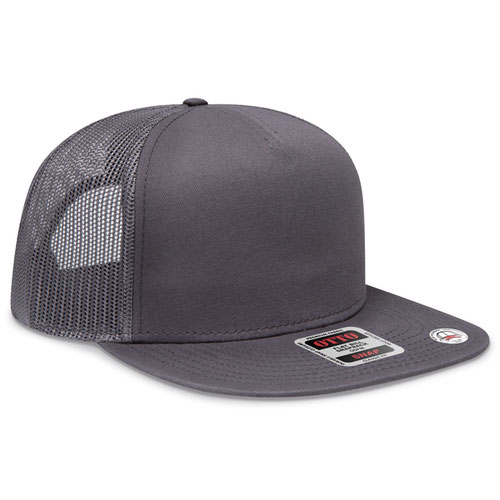 OTTO CAP® OTTO SNAP 5 Panel Pro Style Mesh Back Trucker Snapback Hat