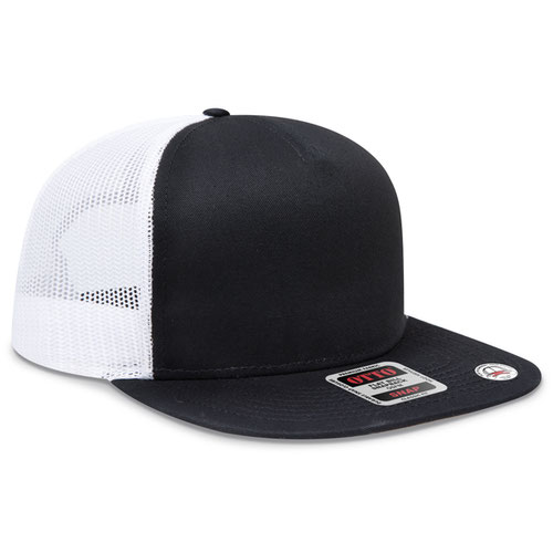 OTTO CAP® OTTO SNAP 5 Panel Pro Style Mesh Back Trucker Snapback Hat
