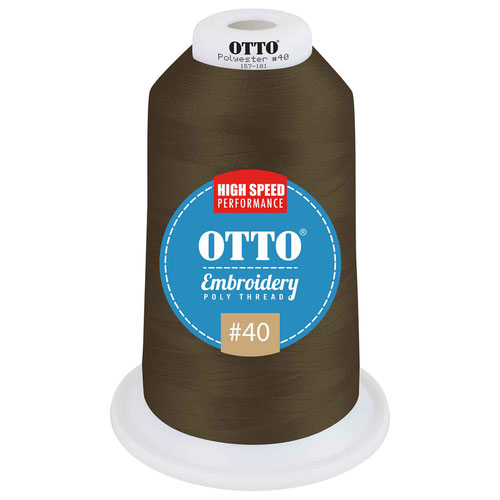 OTTO Embroidery Poly Thread #40 5,500 yd. King Cone