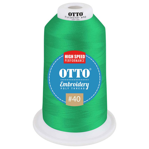 OTTO Embroidery Poly Thread #40 5,500 yd. King Cone