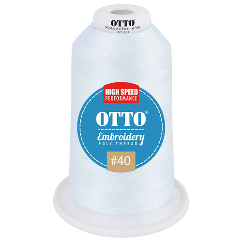 OTTO Embroidery Poly Thread #40 5,500 yd. King Cone