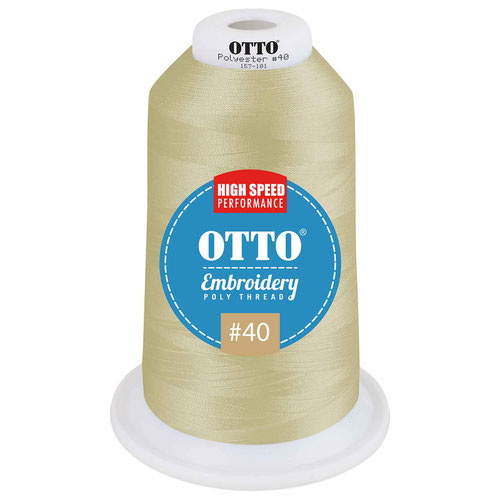 OTTO Embroidery Poly Thread #40 5,500 yd. King Cone