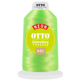 OTTO Embroidery Neon Thread #40 5,500 yd. King Cone