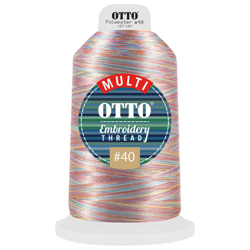 OTTO Embroidery Multicolor Thread #40 5,500 yd. King Cone