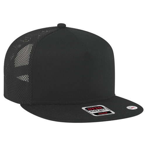 OTTO CAP® OTTO SNAP 5 Panel Pro Style Mesh Back Trucker Snapback Hat