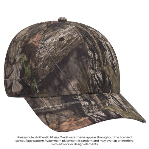 OTTO CAP® Mossy Oak Camouflage 6 Panel Low Profile Baseball Cap