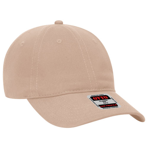 OTTO CAP® 6 Panel Low Profile Baseball Cap