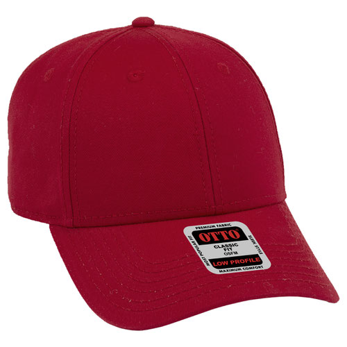 OTTO CAP® 6 Panel Low Profile Baseball Cap