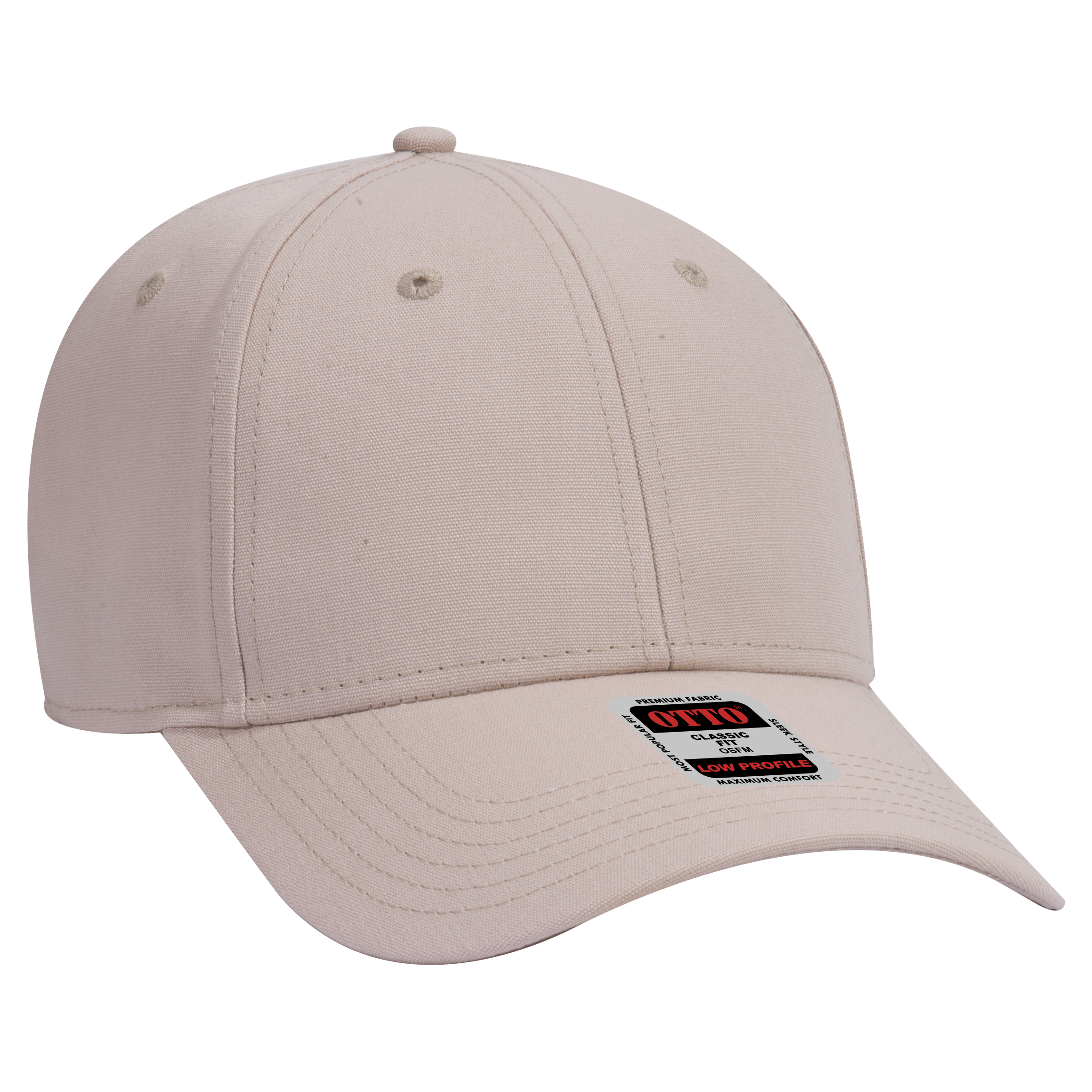 OTTO CAP 6 Panel Low Profile Baseball Cap