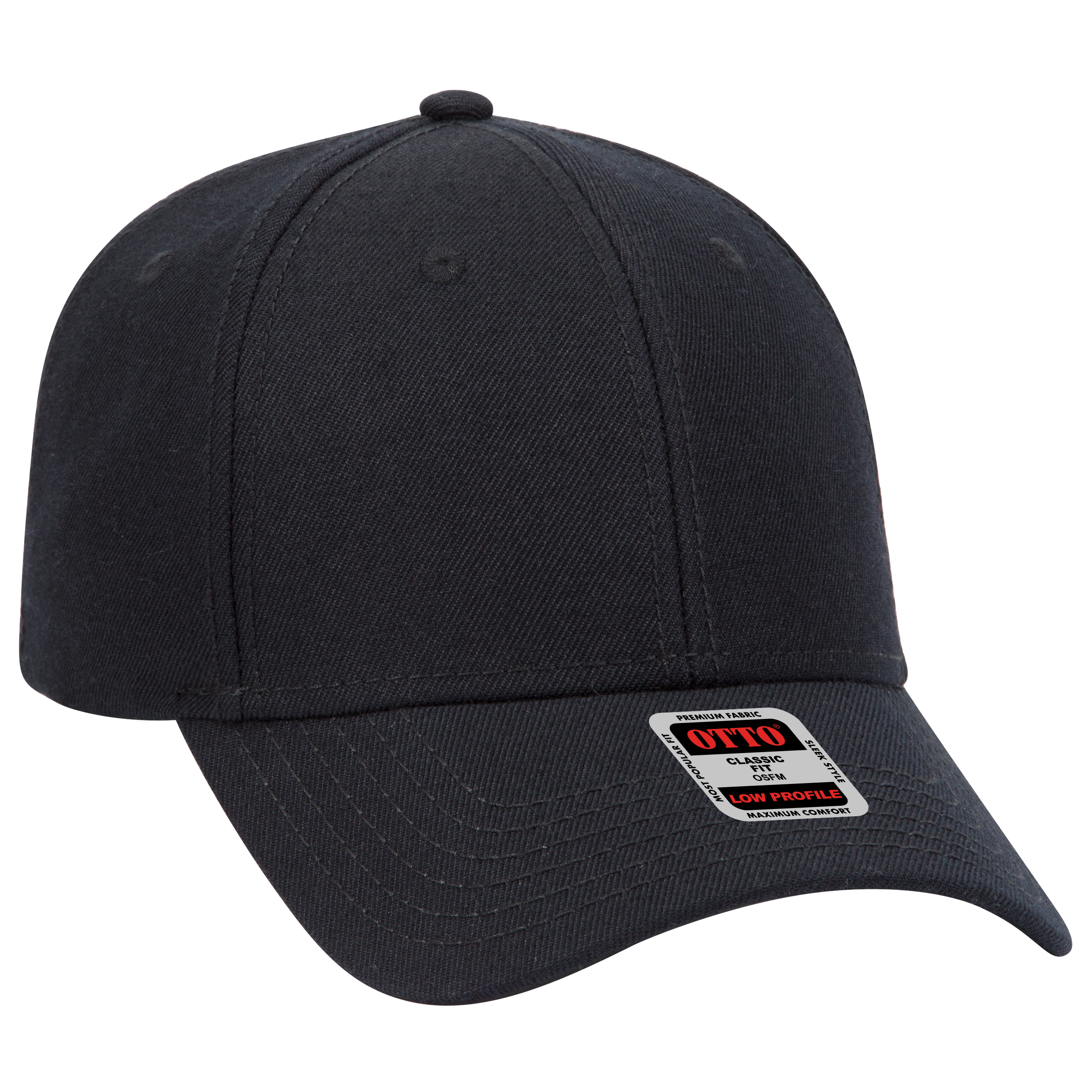 OTTO CAP 6 Panel Low Profile Baseball Cap