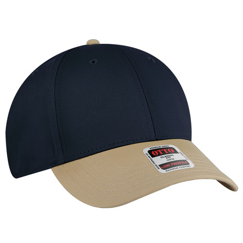 Ashen Fane 6-Panel Brushed Bull Denim Baseball Cap - Mid Profile, Adjustable Hook & Loop, One Size