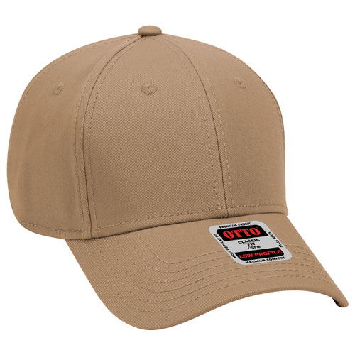 OTTO CAP® 6 Panel Low Profile Baseball Cap