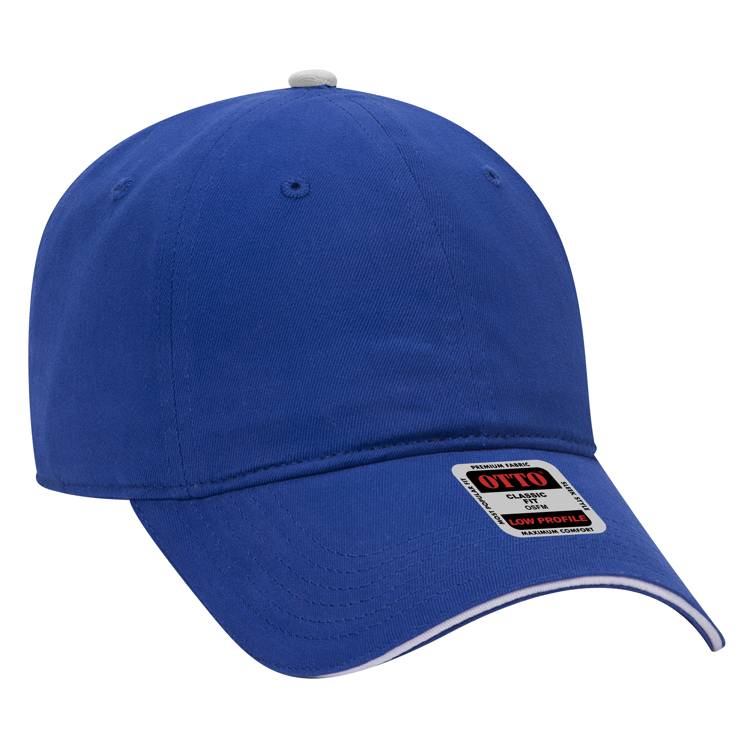 OTTO CAP 6 Panel Low Profile Baseball Cap