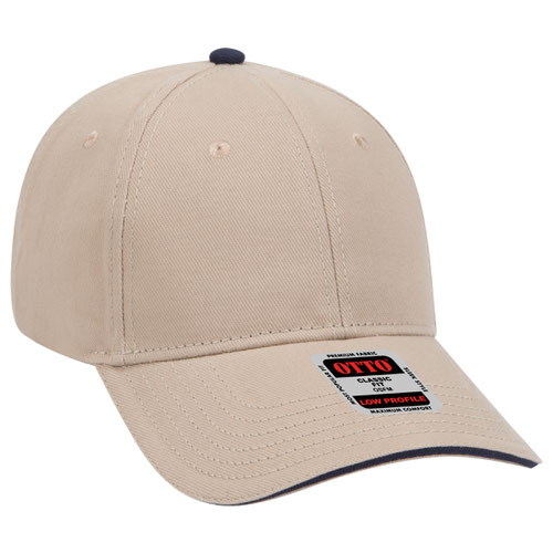 OTTO CAP® 6 Panel Low Profile Baseball Cap