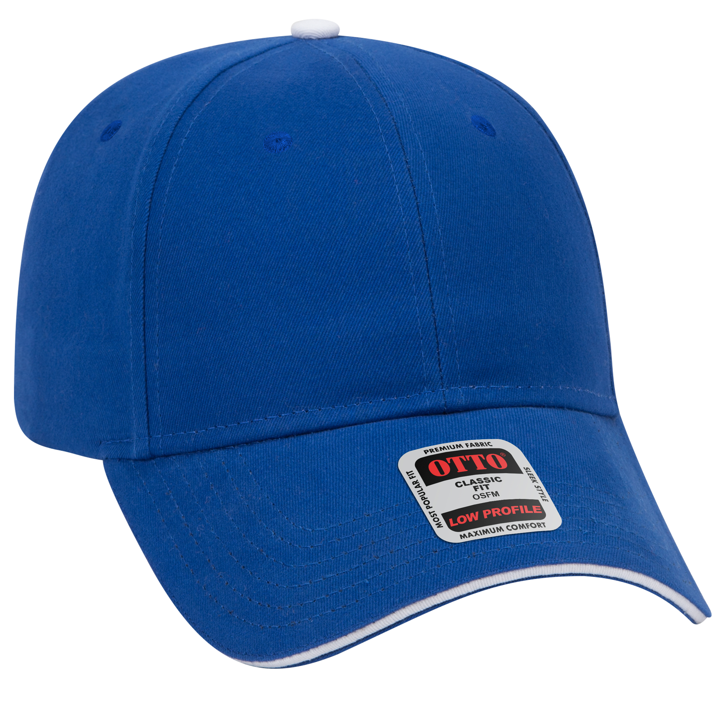 OTTO CAP 6 Panel Low Profile Baseball Cap