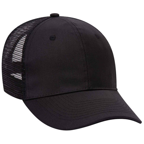 OTTO CAP® 6 Panel Mid Profile Mesh Back Trucker Hat