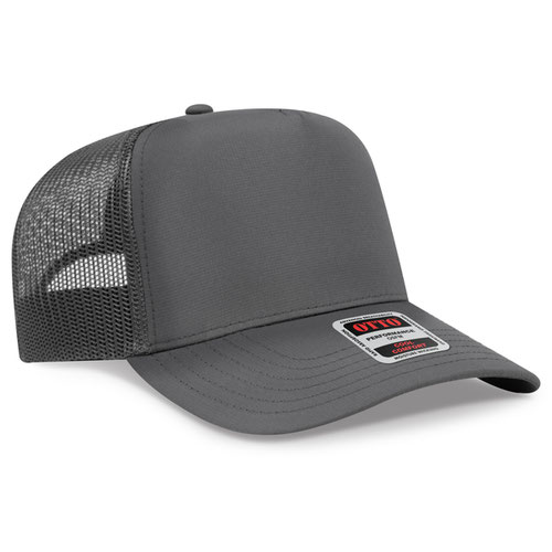 OTTO CAP® 5 Panel Mid Profile Mesh Back Trucker Hat