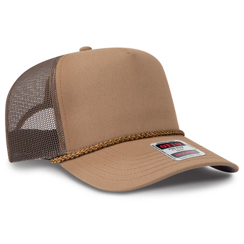 OTTO CAP® 5 Panel Mid Profile Mesh Back Trucker Hat