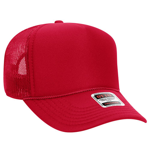 OTTO CAP® 5 Panel Mid Profile Mesh Back Trucker Hat