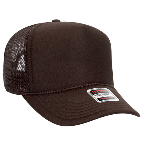 OTTO CAP® 5 Panel Mid Profile Mesh Back Trucker Hat