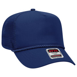 OTTO CAP 5 Panel Mid Profile Mesh Back Trucker Hat