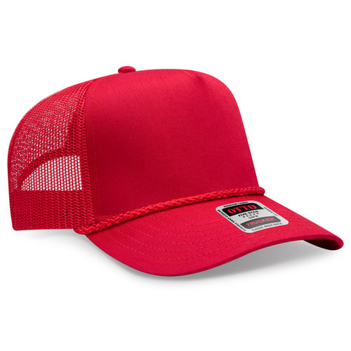 OTTO CAP® 5 Panel Mid Profile Mesh Back Trucker Hat