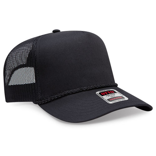 OTTO CAP® 5 Panel Mid Profile Mesh Back Trucker Hat