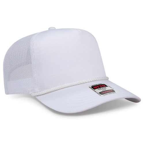 OTTO CAP® 5 Panel Mid Profile Mesh Back Trucker Hat