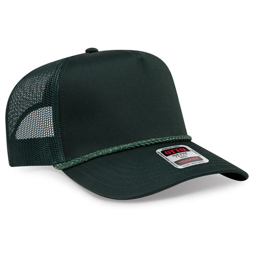 Buy Bulk OTTO CAP 5 Panel Mid Profile Mesh Back Trucker Hat