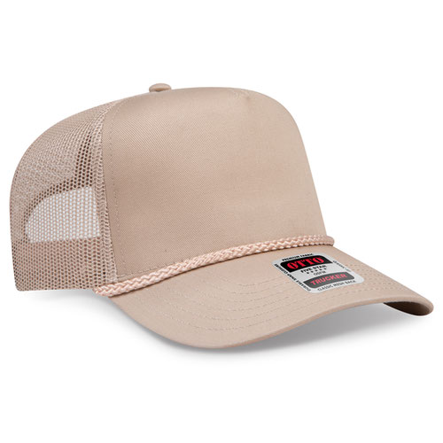 OTTO CAP® 5 Panel Mid Profile Mesh Back Trucker Hat