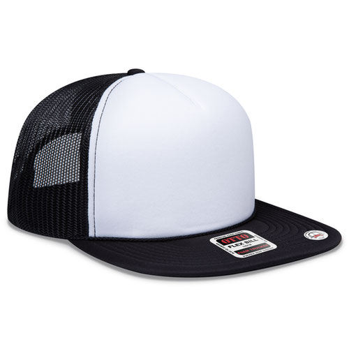 OTTO CAP® OTTO SNAP 5 Panel Pro Style Mesh Back Trucker Snapback Hat