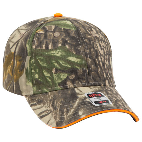 OTTO CAP® Camouflage 6 Panel Low Profile Baseball Cap