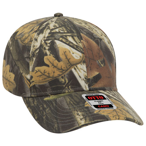 OTTO CAP® Camouflage 6 Panel Low Profile Baseball Cap