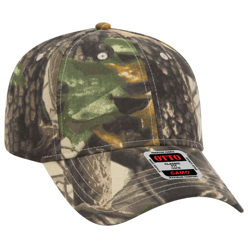 OTTO CAP® Camouflage 6 Panel Low Profile Baseball Cap