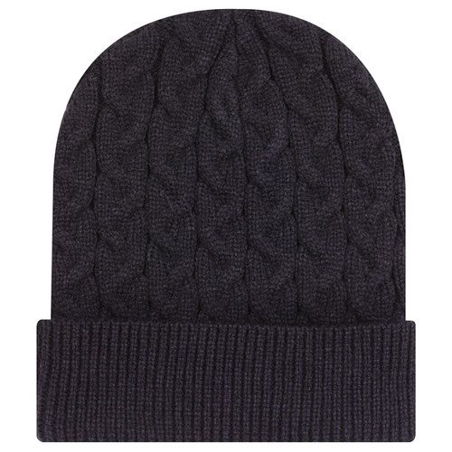 OTTO CAP 12" Cable Knit Beanie w/ Rib Knit Cuff