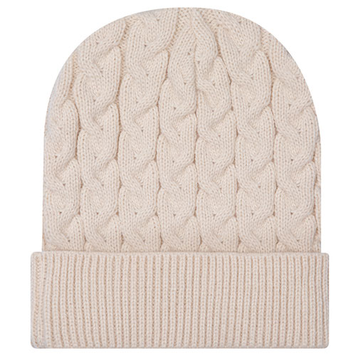 OTTO CAP® 12" Cable Knit Beanie w/ Rib Knit Cuff